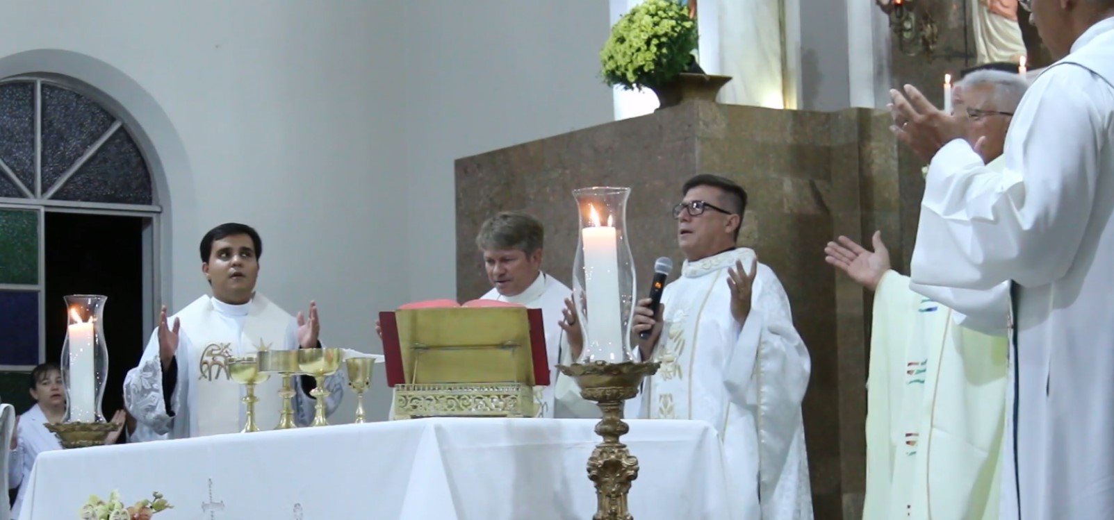 Empossado o novo pároco da paróquia Nossa Senhora do Patrocínio