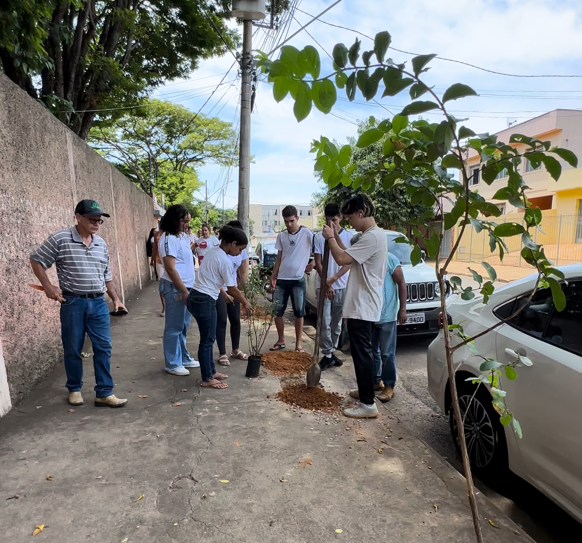 Escola sustentável – Alunos em ação