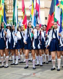 Desfile 7 de setembro, realizado em Abaeté.