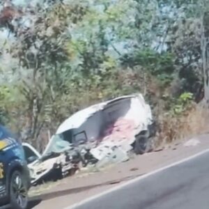 Acidente fatal na saída do trevão de Pompéu deixa uma vítima