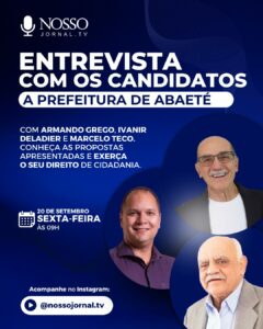 Está chegando a hora do povo exercer seu poder. Quem será escolhido para administrar Abaeté nos próximos quatro anos?