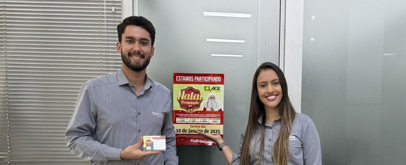 Participe da Campanha Natal Premiado com Sicoob Credinacional