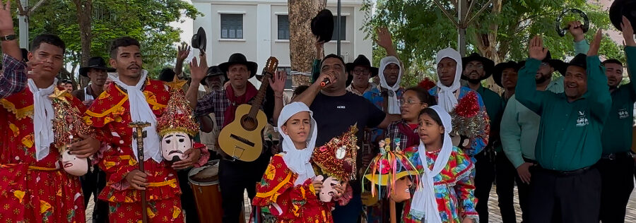 Encerramento das festividades de Folias de Reis em Abaeté