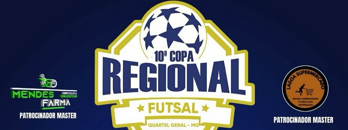 Inicia nesta sexta a 10ª Copa Regional de Futsal em Quartel Geral