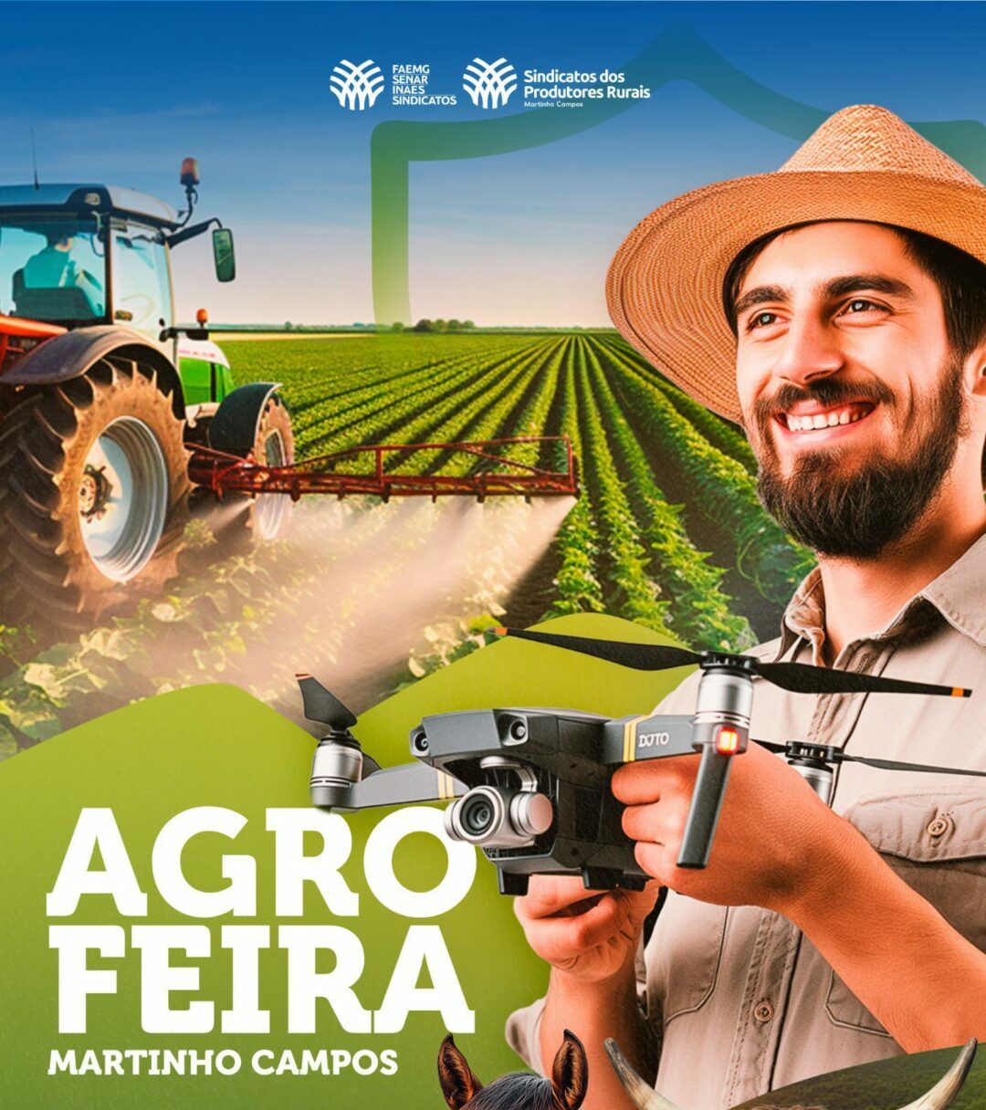 AgroFeira movimenta Martinho Campos com programação voltada ao agronegócio