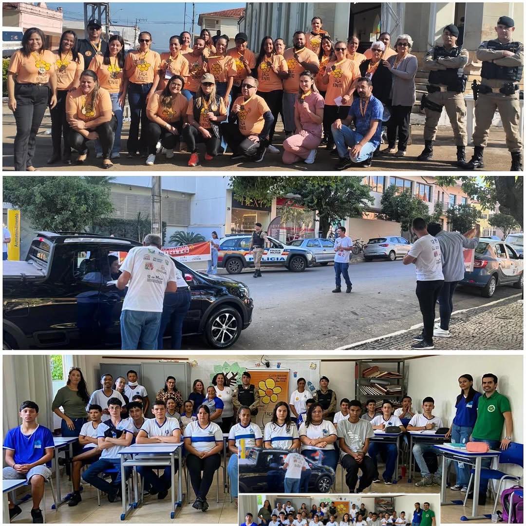 Polícia Militar promove ações educativas e de conscientização sobre violência sexual infantil em Quartel Geral e região