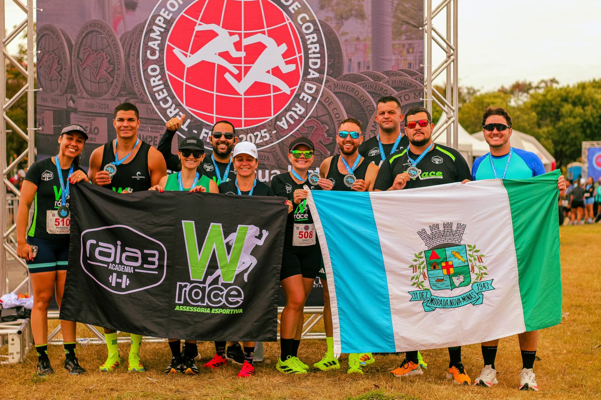Morada Nova de Minas conquista pódios na 2ª etapa do Campeonato Mineiro de Corrida de Rua