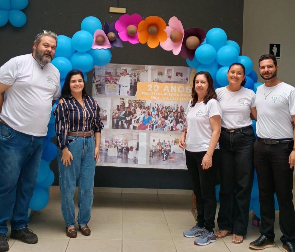 Biblioteca Pública de Cedro do Abaeté celebra 20 anos com homenagens e apresentações culturais