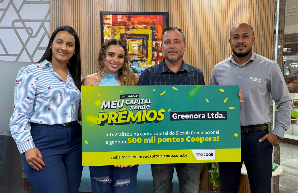 Sicoob Credinacional tem primeiro ganhador da campanha “Meu Capital Rende Prêmios”